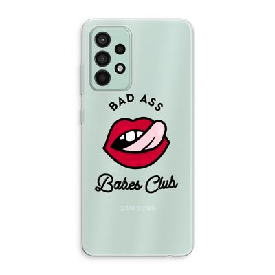 Badass Babes Club: Samsung Galaxy A52s 5G Transparant Hoesje