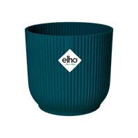 Elho Vibes Fold Rond 30 Diepblauw Blauw Bloempot Pot