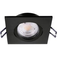 Deko Light Samsola, eckig, Schwarz 110049 Plafondspot Zwart (mat)