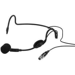 Monacor HSE-90 Spraakmicrofoon Headset Zendmethode:Kabelgebonden Mini-XLR Kabelgebonden