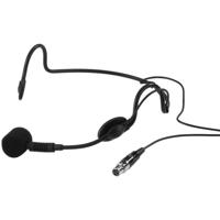 Monacor HSE-90 Spraakmicrofoon Headset Zendmethode:Kabelgebonden Mini-XLR Kabelgebonden