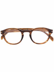 Eyewear by David Beckham lunettes de vue à monture ronde - Marron