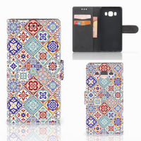 Samsung Galaxy J5 2016 Bookcase Tiles Color - thumbnail
