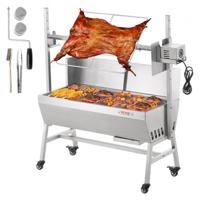 VEVOR lamsgrill speenvarkengrill spitbraadgrill 42W 61kg elektrische stop