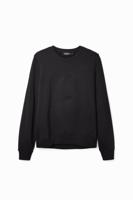 Sweatshirt logo reliëf - BLACK - XXL