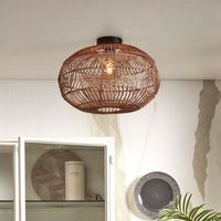 GOOD&MOJO Plafondlamp Madeira Rotan, 48cm - thumbnail