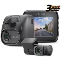 Mio MiVue C595WD Dual dash cam Full HD - WiFi - GPS - flitspalen Dashcam Zwart