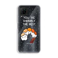 You're Shrimply The Best: Huawei P40 Lite Transparant Hoesje