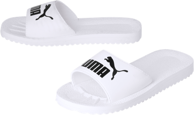 Puma Dames badslippers Purecat (Wit, 38)