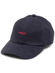 Maison Labiche casquette en coton à slogan brodé - Bleu