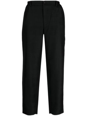 Comme des Garçons Homme Deux pantalon en velours côtelé à coupe courte - Noir