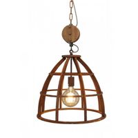 Lucca roest 48cm hanglamp