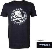 Uncharted 4 - Skull Logo T-shirt