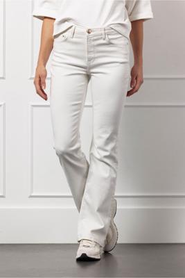 Flair denim trousers - off white - 12932