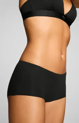 Puma 2-Pack dames Hipsters - Zwarte Katoenen dames onderbroeken - Shorts