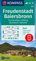 Wandelkaart 878 Freudenstadt - Baiersbronn | Kompass - thumbnail
