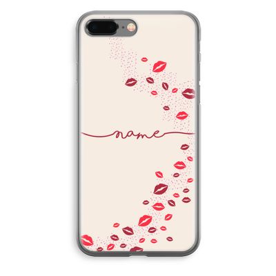 Kusjes: iPhone 8 Plus Transparant Hoesje