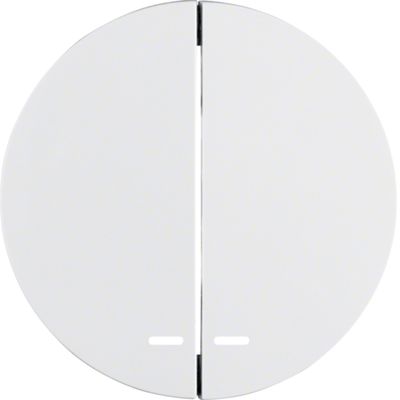 Berker wip voor serieschakelaar met lens R1-R3 wit 16272089