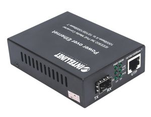 Intellinet 508216 netwerk media converter 1000 Mbit/s Zwart