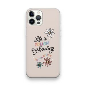 Tough Life: iPhone 12 Pro Transparant Hoesje