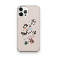 Tough Life: iPhone 12 Pro Transparant Hoesje