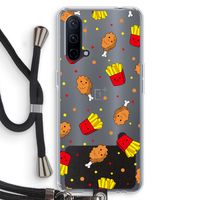 Chicken 'n Fries: OnePlus Nord CE 5G Transparant Hoesje met koord
