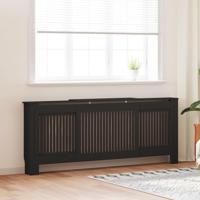 Radiatorombouw 205 cm MDF zwart