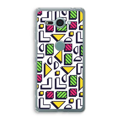 8-bit N°4: Sony Xperia XZ2 Compact Transparant Hoesje