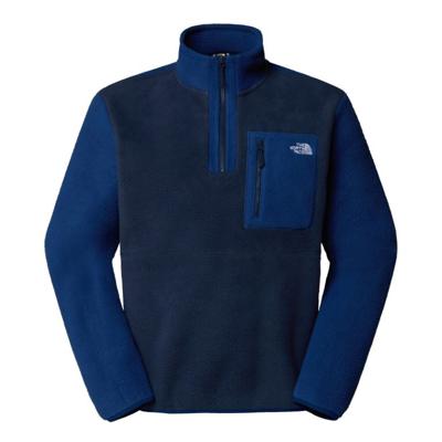 The North Face Yumiori 1/4 Zip Fleece Heren Summit Navy/Estate Blue S