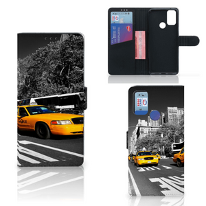 Alcatel 1S (2021) Flip Cover New York Taxi