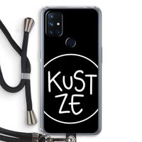 KUST ZE: OnePlus Nord N10 5G Transparant Hoesje met koord