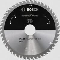 Bosch Accessories Bosch 2608837689 Hardmetaal-cirkelzaagblad 165 x 30 mm Aantal tanden: 48 1 stuk(s)