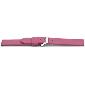 Horlogeband G707 leder roze 20mm