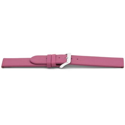 Horlogeband Universeel G707 Leder Roze 20mm