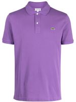 Lacoste polo en coton Original L.12.12 à patch logo - Violet - thumbnail