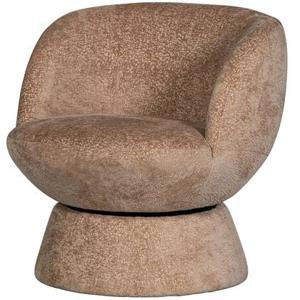 BePureHome Shuffle Draaifauteuil - Polyester - Naturel - 72x73x71