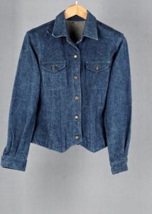 Levi&apos;s Blue vintage denim jacket in size S for Unisex