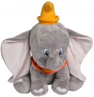 Nicotoy knuffel Disney Dumbo junior 45 cm pluche grijs Nicotoy knuffel Disney Dumbo junior 45 cm pluche grijs