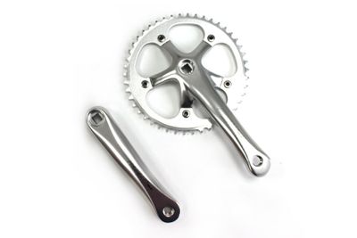 ProWheel Solid Crankset 46t - Zilver ProWheel Solid Crankset 46t - Zilver