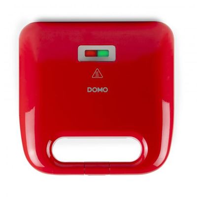 Domo DO9242W wafelijzer 2 wafel(s) 750 W Rood