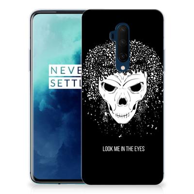Silicone Back Case OnePlus 7T Pro Skull Hair Silicone Back Case OnePlus 7T Pro Skull Hair