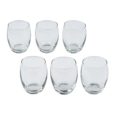 18x Drinkglazen/waterglazen transparant 350 ml