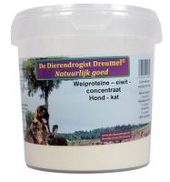 DIERENDROGIST WEIPROTEINE CONCENTRAAT HOND / KAT 400 GR - thumbnail