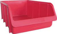 Hunersdorff Magazijnbak | L489/422xB312xH184mm | PP rood | stapelbaar | 7 stuks - 675100 675100