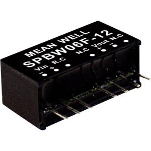 Mean Well SPBW06F-15 DC/DC-convertermodule 400 mA 6 W Aantal uitgangen: 1 x Inhoud 1 stuk(s)