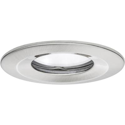 Paulmann Coin Slim LED-inbouwlamp voor badkamer 6 W IP65 IJzer (geborsteld)