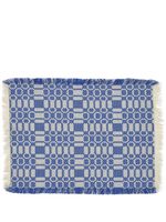 Cabana set de table Lecce en coton - Bleu - thumbnail