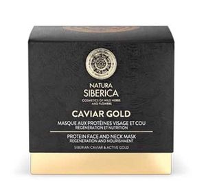 Natura Siberica Caviar Gold Protein face and neck mask, regeneration & nourishment (50 ml)