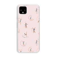 Dancing #3: Pixel 4 XL Transparant Hoesje