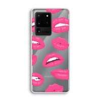 Bite my lip: Samsung Galaxy S20 Ultra Transparant Hoesje